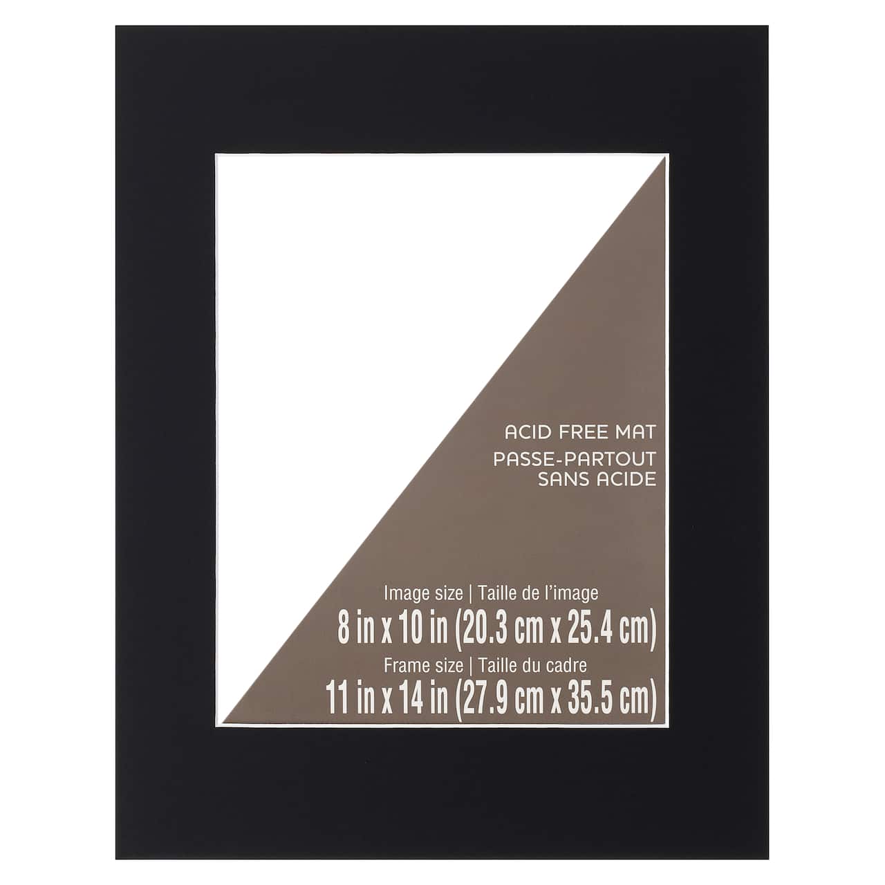 11" x 14" Picture Frame Mat by Studio Décor®, 8" x 10" Opening